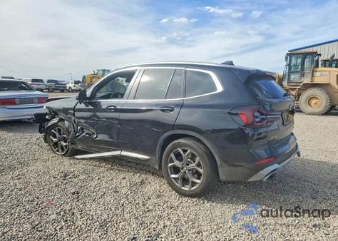 2023 BMW X3 xDrive30I z USA, uszkodzony, nr VIN 5UX53DP02P9R81463